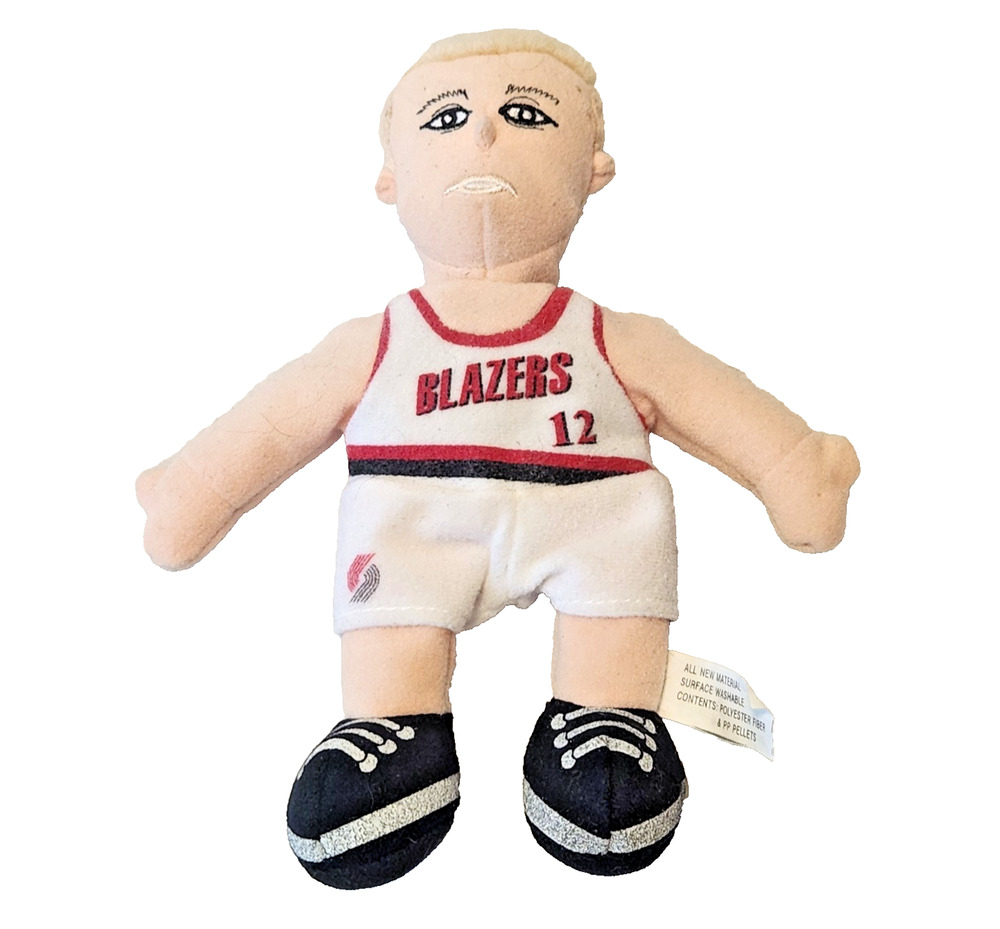 Detlef Schrempf #12 Portland Trail Blazers Bean Bag Buddy Plush Toy Limited Ed.